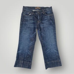 Arden B Santa Monica Capri Jeans Size 6 Y2K Stretch Denim Cropped Flare